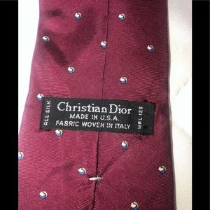 Christian Dior 100% silk tie